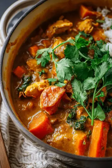 Chicken Sweet Potato Curry