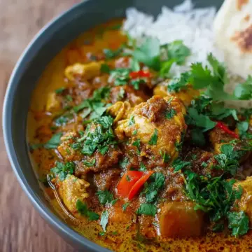 Quick Coconut Chicken Curry