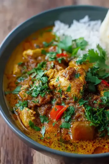 Quick Coconut Chicken Curry