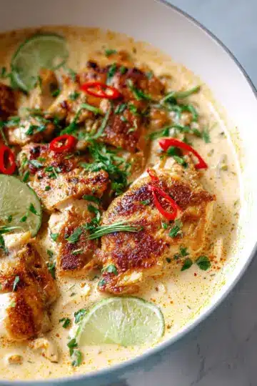 Creamy Coconut Milk Chicken Recipe