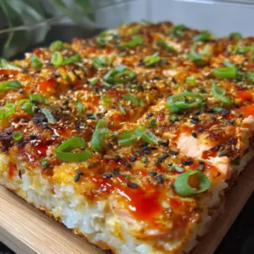 Salmon Sushi Bake