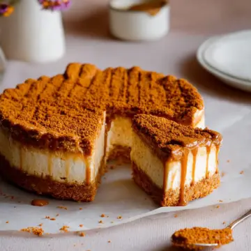 Cheesecake Spéculoos sans cuisson