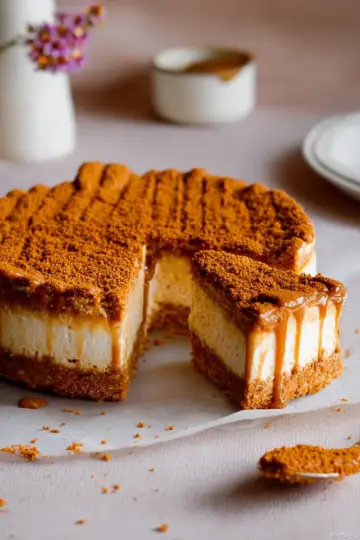 Cheesecake Spéculoos sans cuisson