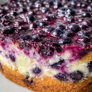 Nova Scotia Blueberry Cream Cake