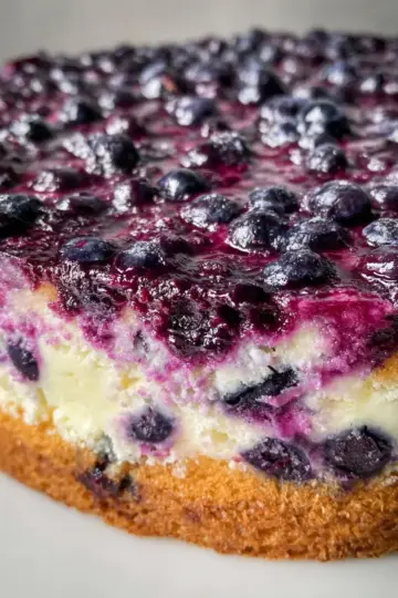 Nova Scotia Blueberry Cream Cake