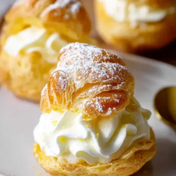 Lemon Cream Puffs