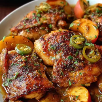 Jalapeno Peach Chicken