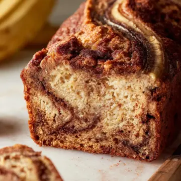 Cinnamon Swirled Banana Bread