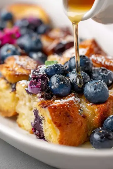 Blueberry French Toast Casserole