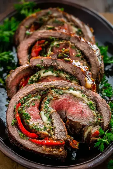 Italian Stuffed Flank Steak