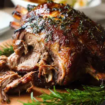 Slow Roast Leg of Lamb