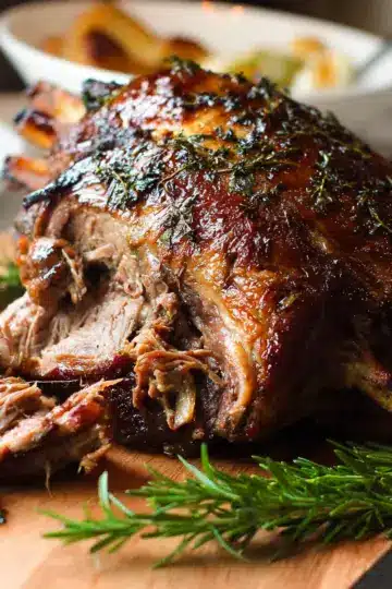 Slow Roast Leg of Lamb