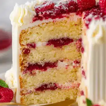 Lemon Raspberry Cake
