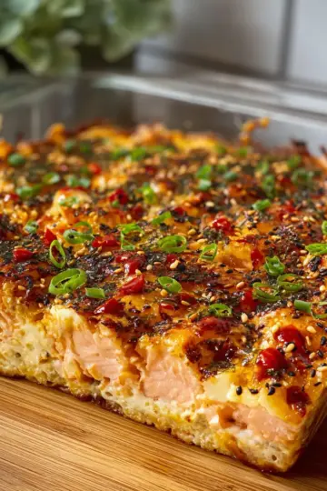 Salmon Sushi Bake