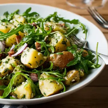 Potato Salad With Arugula & Dijon Vinaigrette