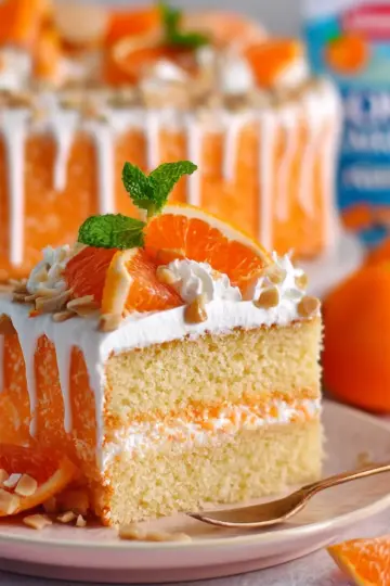Orange Creamsicle Cake