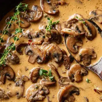 Creamy Mushroom Marsala Sauce