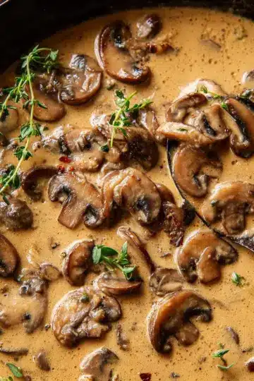 Creamy Mushroom Marsala Sauce
