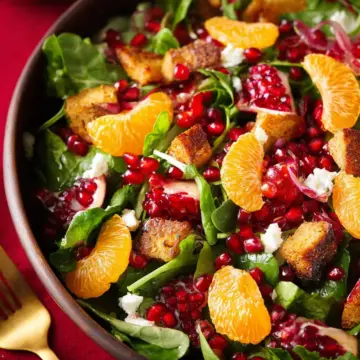 Best Christmas Salad with Pomegranate