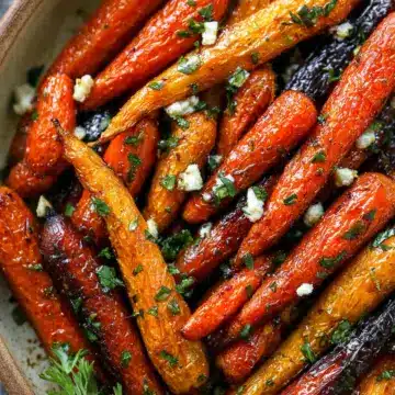 Honey Balsamic Roasted Carrots