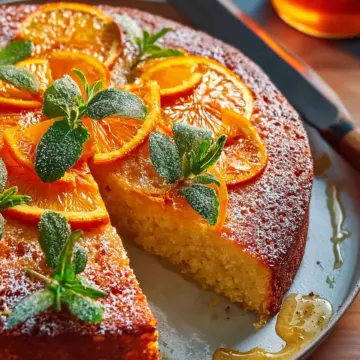 Orange Olive Oil Cake with Cardamom