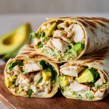 Chicken Avocado Wraps