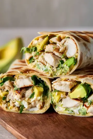Chicken Avocado Wraps