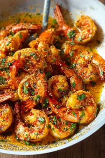 Spicy Drunken Shrimp