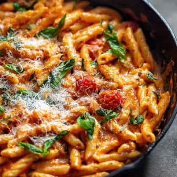 One Pan Creamy Tomato Pasta