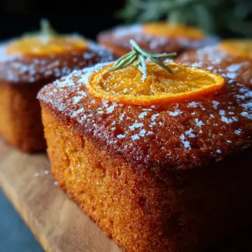 Orange Ginger Honey Cake