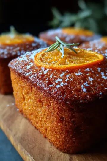 Orange Ginger Honey Cake