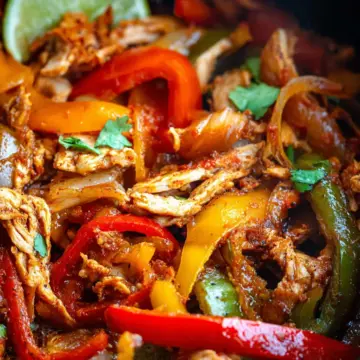 Crock Pot Chicken Fajitas