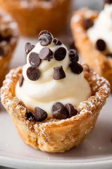 Mini Cannoli Cups