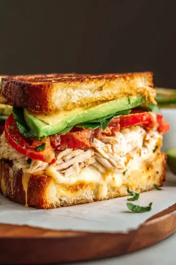 Chipotle Chicken Avocado Melt