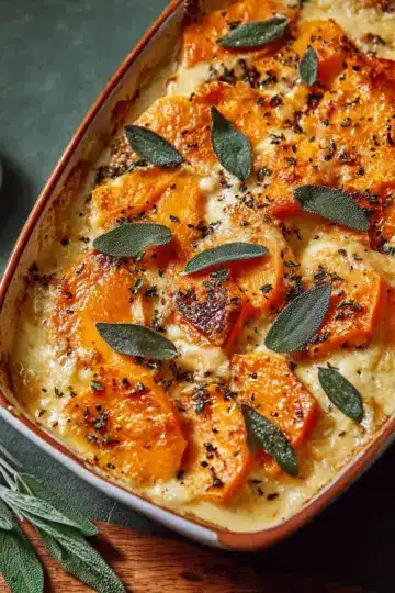 Butternut Squash Gratin
