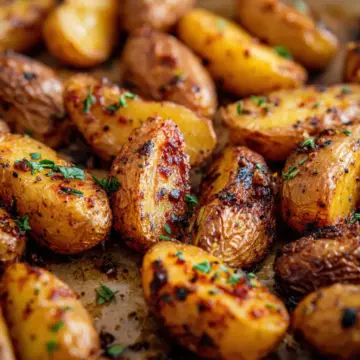 Honey Mustard Roasted Potatoes