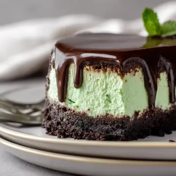 Mint Chocolate Cheesecake