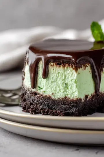 Mint Chocolate Cheesecake
