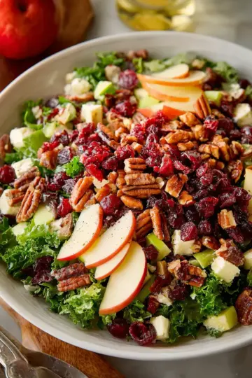 Apple Cranberry Pecan Salad