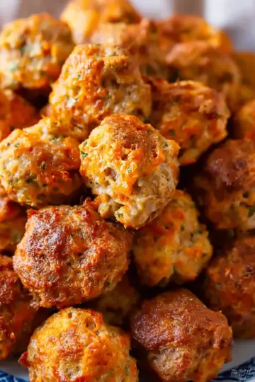 Cream Cheese Sausage Balls