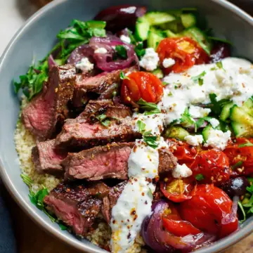 Mediterranean Steak Bowl