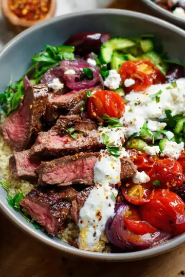Mediterranean Steak Bowl