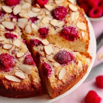 Raspberry Almond Cake