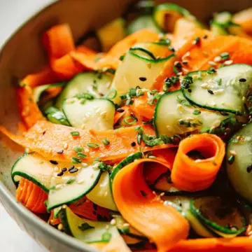 Cucumber and Carrot Salad