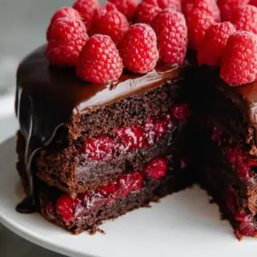 Chocolate Raspberry Cake