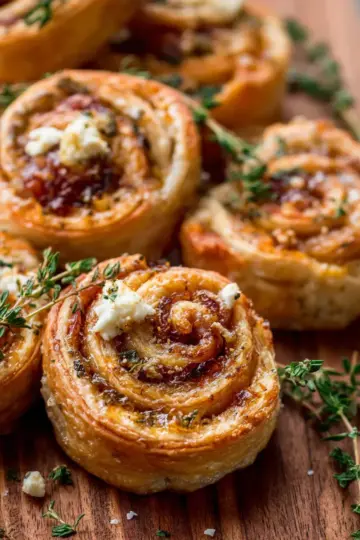 Fig and Goat Cheese Pinwheels