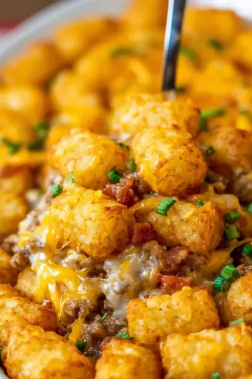 Easy Tater Tot Casserole