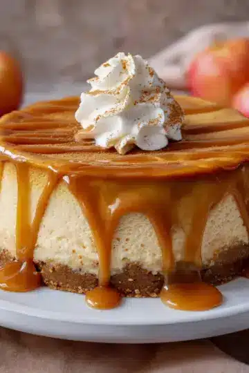 Apple Cider Cheesecake