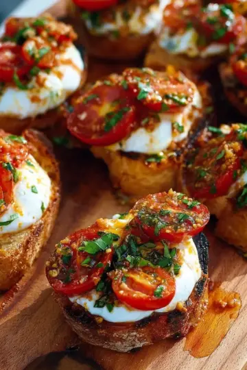 Burrata Bruschetta