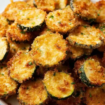 Crispy, Buttery Fried Zucchini
